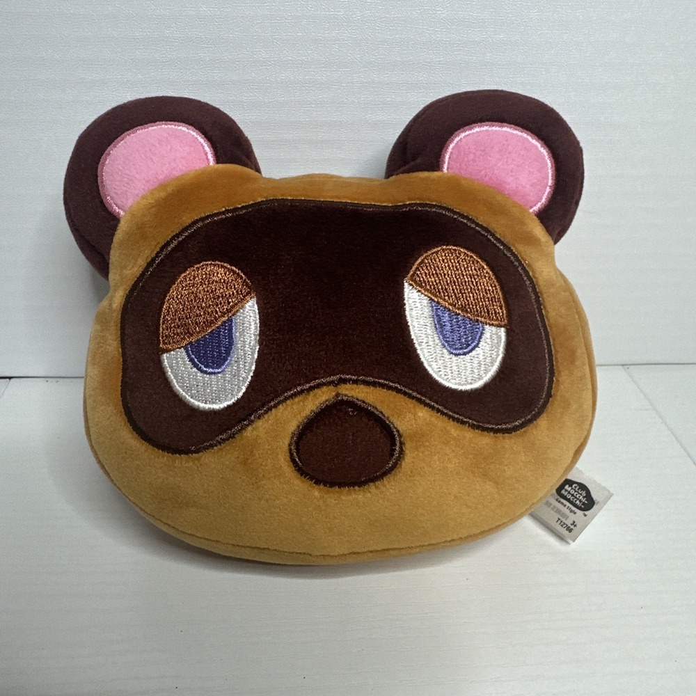 Club Mocchi Mocchi Animal Crossing Tom Nook 6" Junior Plush 2020 Tomy Toy